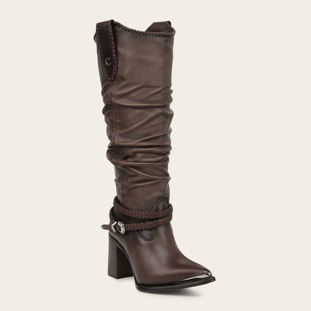 Bota Vaquera en piel genuina de bovino para dama
