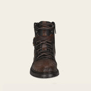 Botín urbano en piel genuina de avestruz para caballero Botas y Botines 