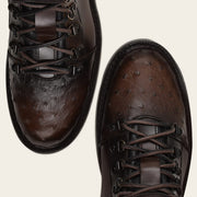 Botín urbano en piel genuina de avestruz para caballero Botas y Botines 