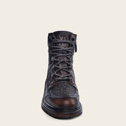 Botín urbano en piel genuina de tiburón para caballero Botas y Botines 