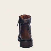 Botín urbano en piel genuina de tiburón para caballero Botas y Botines 