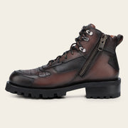 Botín urbano en piel genuina de fuscus para caballero Botas y Botines 