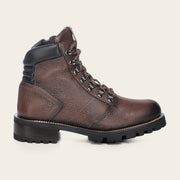 Botín urbano en piel genuina de venado italiano para caballero Botas y Botines 