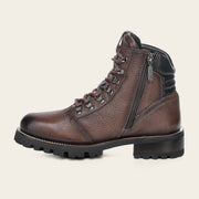 Botín urbano en piel genuina de venado italiano para caballero Botas y Botines 