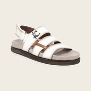 Sandalia en piel genuina de venado para caballero