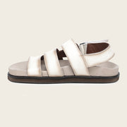 Sandalia en piel genuina de venado para caballero