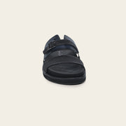 Sandalia en piel genuina de mantarraya para caballero Sandalia 