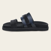 Sandalia en piel genuina de mantarraya para caballero Sandalia 