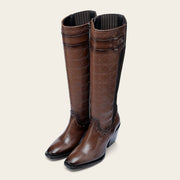 Bota casual en piel genuina para dama Botas y Botines 