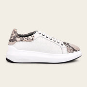 Tenis en piel genuina de pitón para dama Tenis 