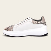 Tenis en piel genuina de pitón para dama Tenis 