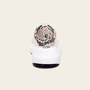 Tenis en piel genuina de pitón para dama Tenis 