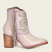 Botín para dama en piel genuina Botas y Botines 