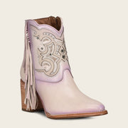 Botín para dama en piel genuina Botas y Botines 