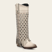 Bota casual en piel genuina para dama