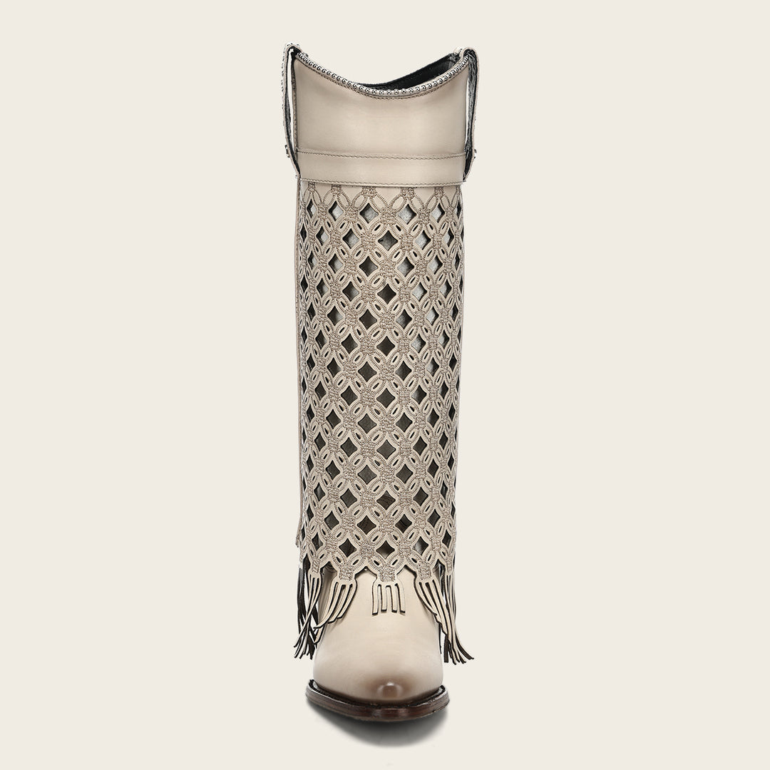 Bota casual en piel genuina para dama