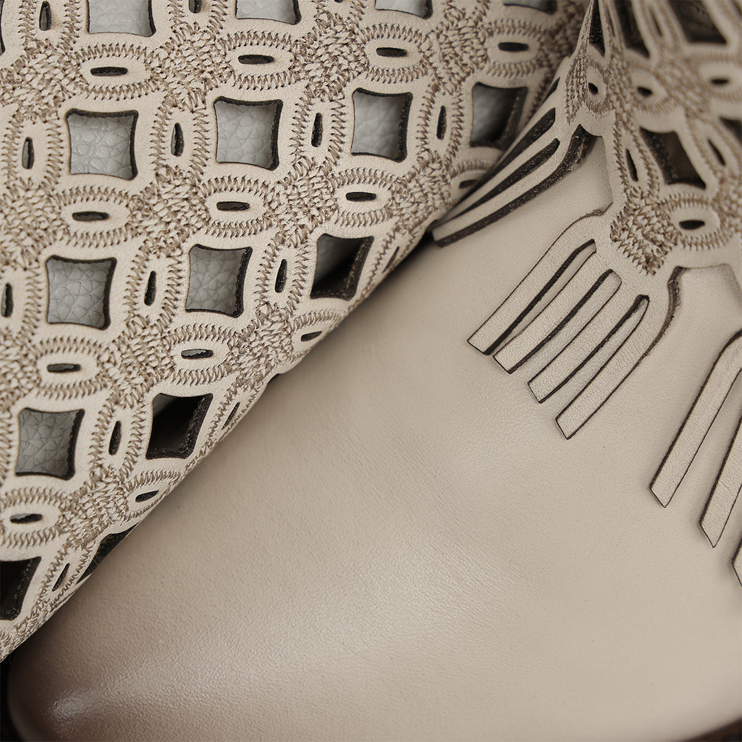 Bota casual en piel genuina para dama