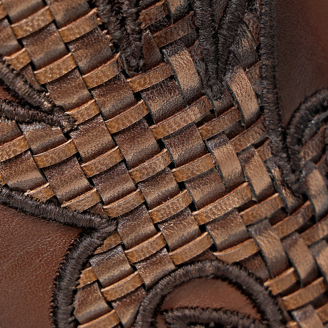 Bota tradicional en piel genuina para dama