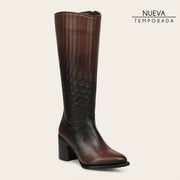 Bota Casual en piel genuina bovino para dama