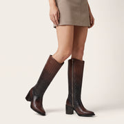 Bota Casual en piel genuina bovino para dama