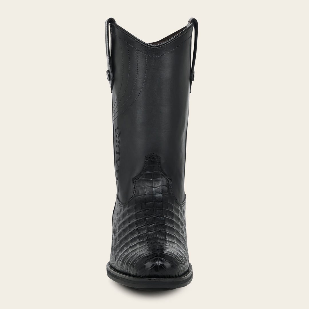 Bota roper en piel genuina de fuscus para caballero