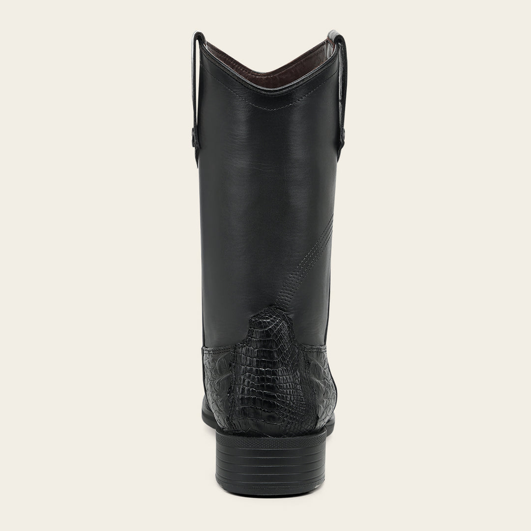 Bota roper en piel genuina de fuscus para caballero