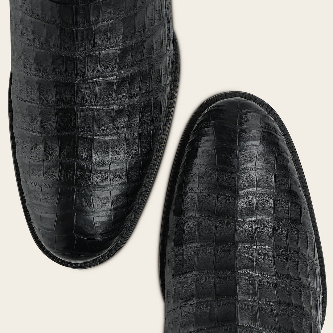 Bota roper en piel genuina de fuscus para caballero
