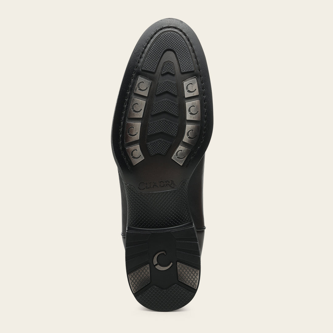 Bota roper en piel genuina para caballero