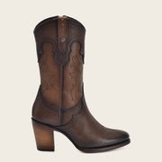 Bota tradicional en piel genuina para dama Botas y Botines 