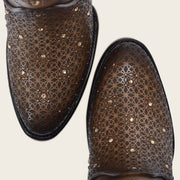 Botín casual en piel genuina para dama Botas y Botines 