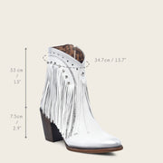 Botín tradicional en piel genuina para dama Botas y Botines 