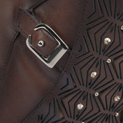 Botín casual en piel genuina para dama Botas y Botines 