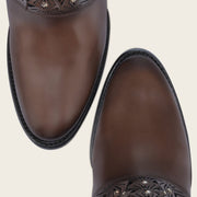 Botín casual en piel genuina para dama Botas y Botines 