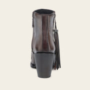 Botín casual en piel genuina para dama Botas y Botines 