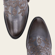 Botín casual en piel genuina para dama Botas y Botines 