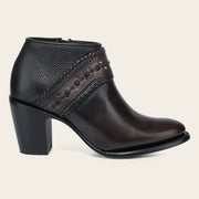 Botín en piel genuina para dama Botas y Botines 