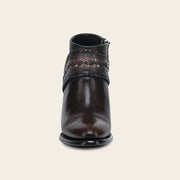 Botín en piel genuina para dama Botas y Botines 