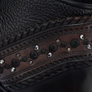 Botín en piel genuina para dama Botas y Botines 