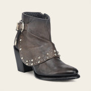 Botín casual en piel genuina de cordero para dama Botas y Botines 