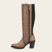 Bota casual en piel genuina para dama Botas y Botines 