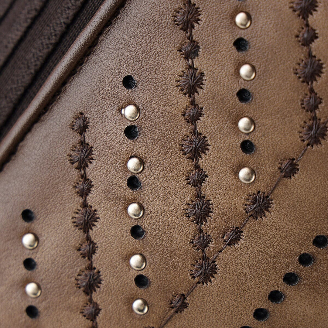 Bota casual en piel genuina para dama Botas y Botines 