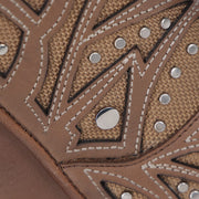 Botín casual en piel genuina para dama Botas y Botines 