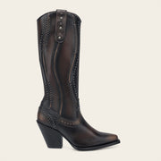 Bota casual en piel genuina para dama Botas y Botines 