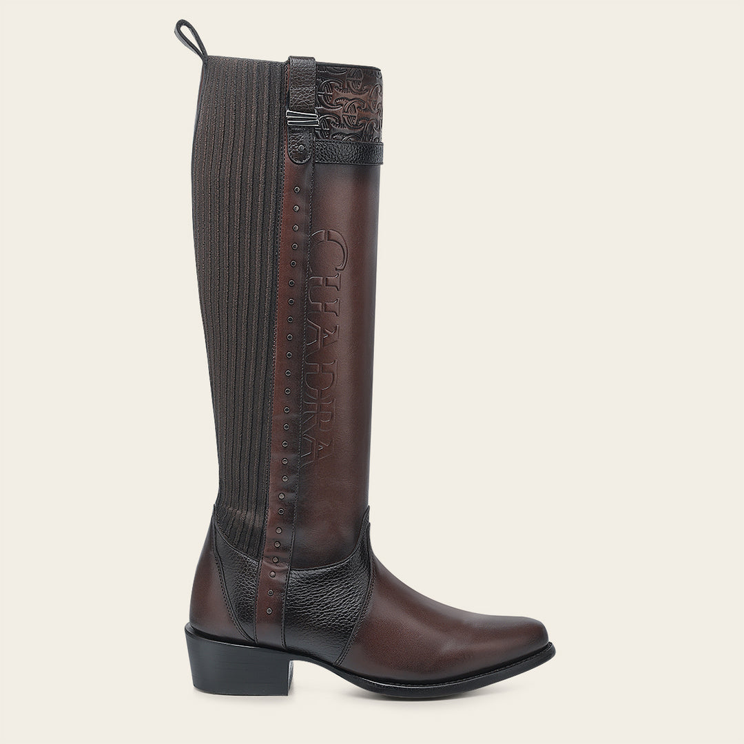 Bota Casual en piel genuina de bovino para dama