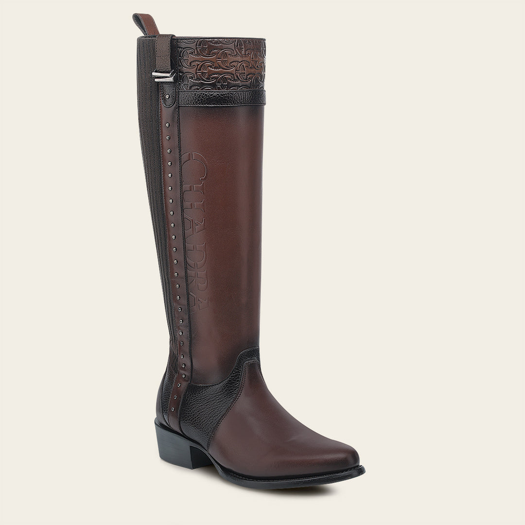 Bota Casual en piel genuina de bovino para dama