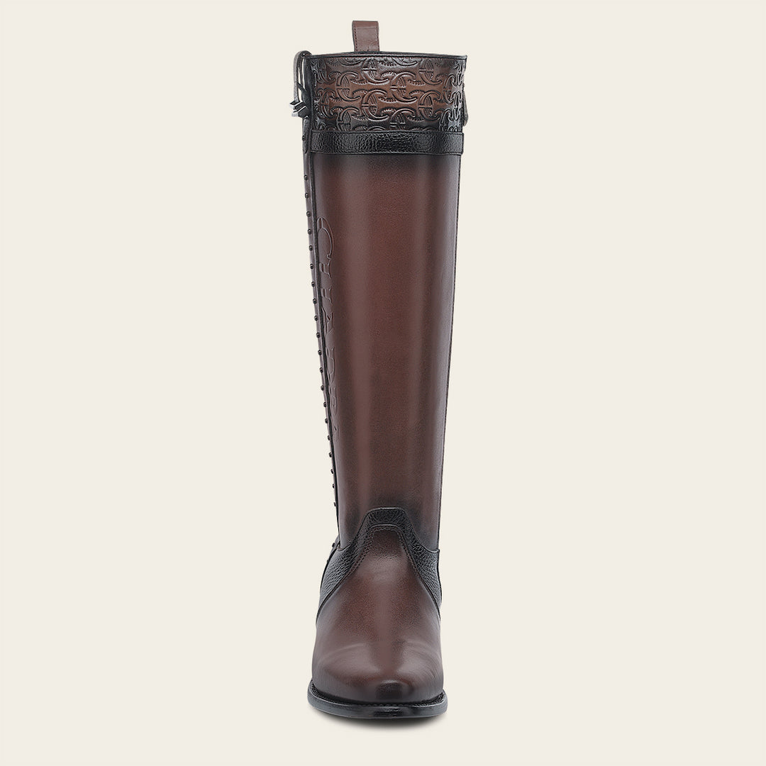 Bota Casual en piel genuina de bovino para dama