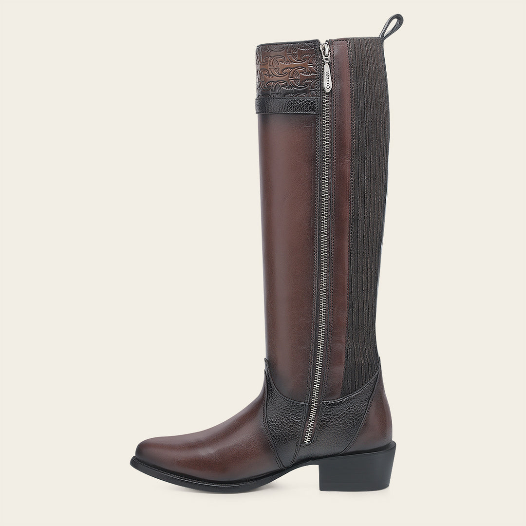 Bota Casual en piel genuina de bovino para dama
