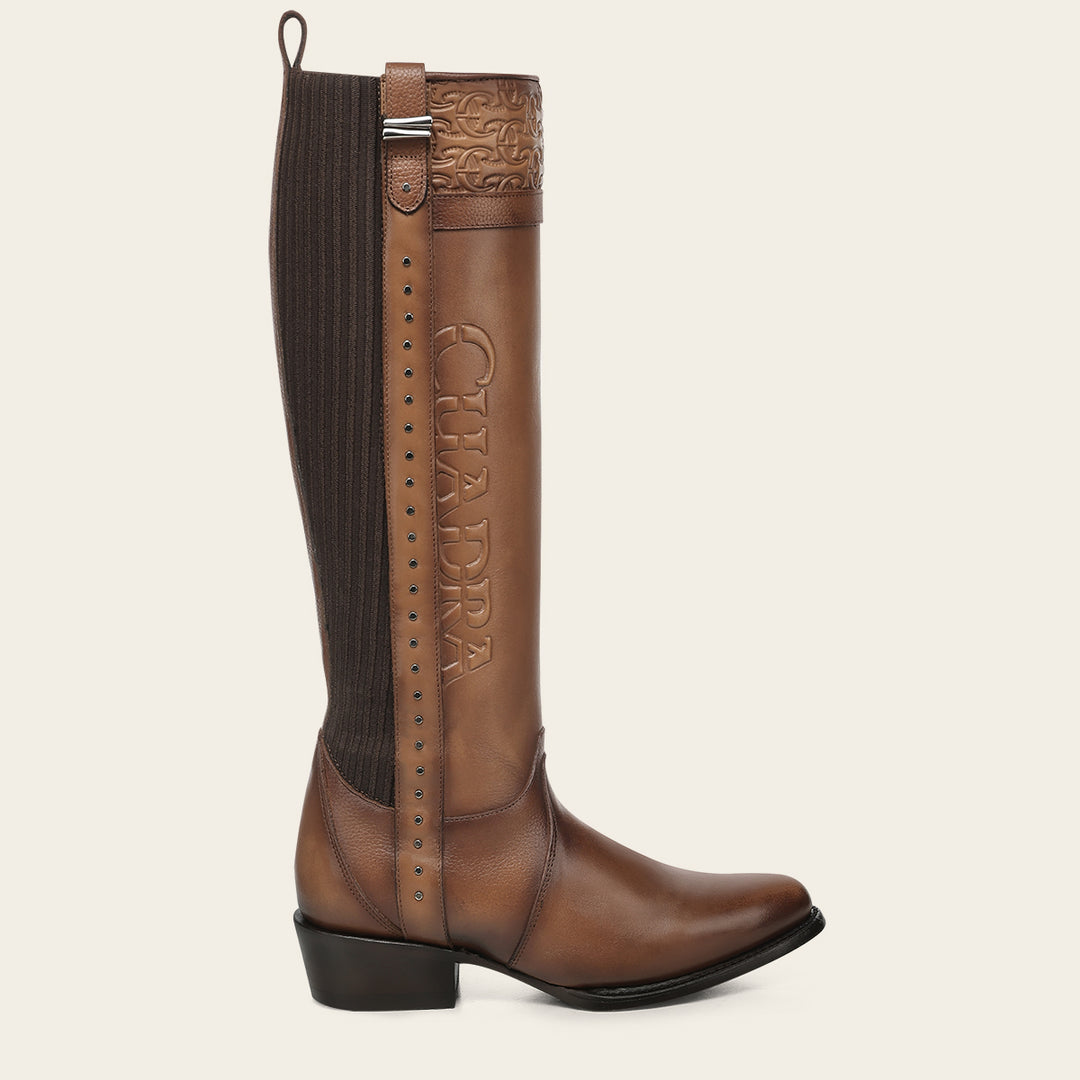 Bota Casual en piel genuina de bovino para dama