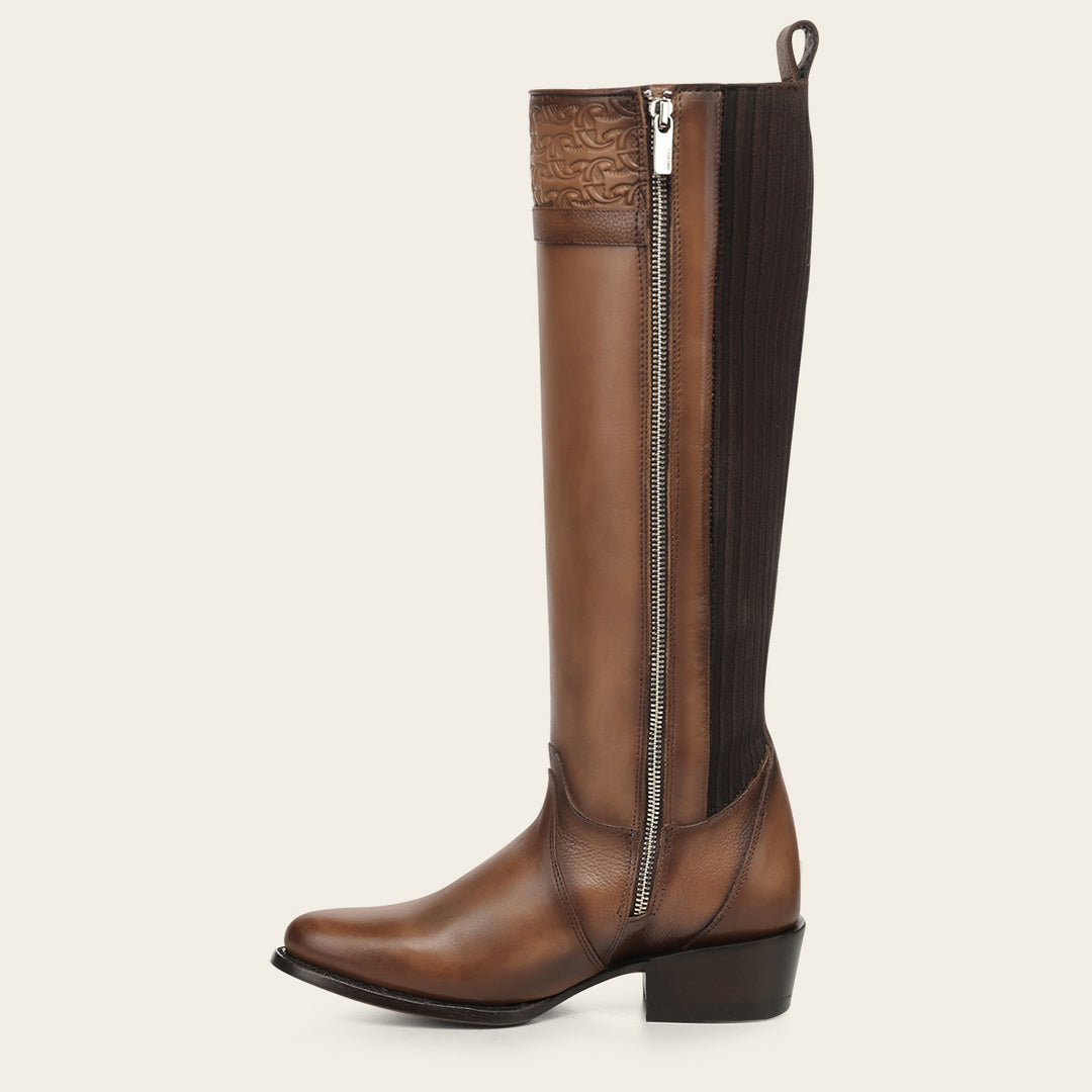 Bota Casual en piel genuina de bovino para dama