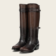 Bota casual en piel genuina para dama Botas y Botines 